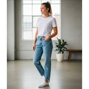 Levi's Silver Tab Loose Fit Jeans Women's 11M Light Wash 90s Denim Vintage Retro
